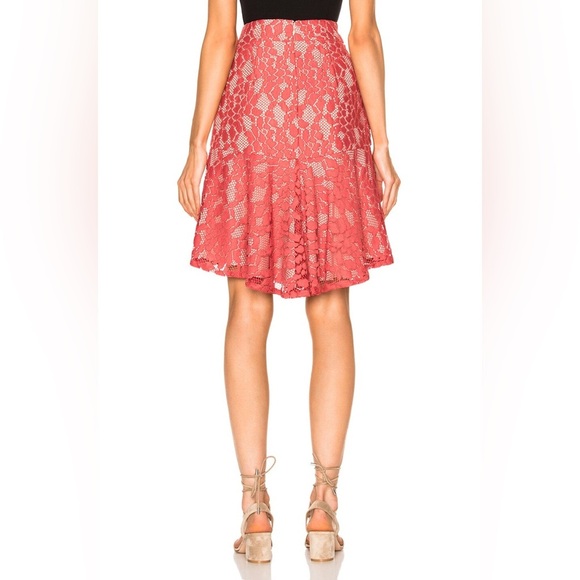 ALEXIS
Taza Top and Braxton Skirt Set in Salmon Lace (D8) - Picture 9 of 14